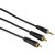 Hama - Lyd kabel 3,5mm Jack Stik til RCA Stik 1,5meter thumbnail-1