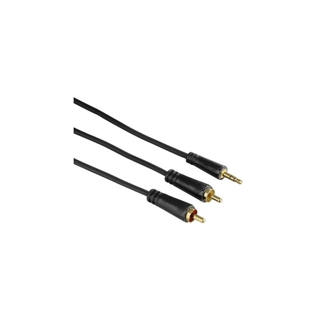 Hama - Lyd kabel 3,5mm Jack Stik til RCA Stik 1,5meter
