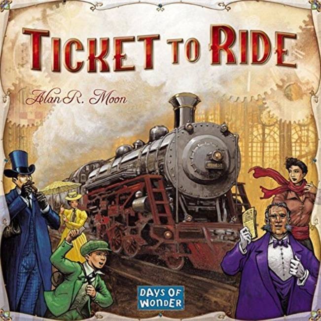Ticket To Ride Original Tacitacal & Strategic Board Game by Days Of Wonder