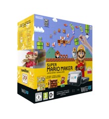 Super Mario Maker Wii U Console Premium Pack + Artbook + amiibo