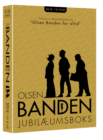 Olsen banden 50 år jubilæums boks (14 FILM SAMT BONUS) DVD