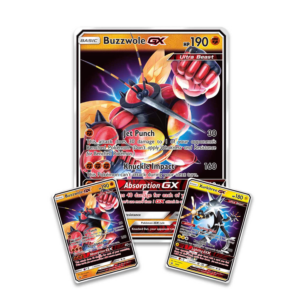 Buy Pokémon Tcg Ultra Beasts Buzzwole Gx Premium Collection