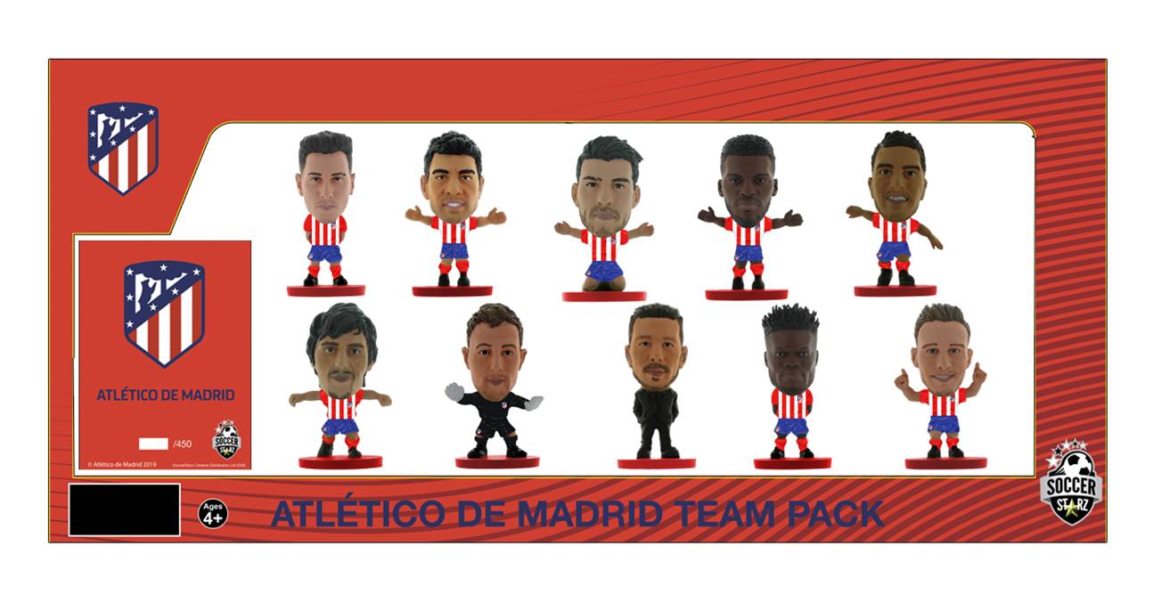 Soccerstarz - Atletico Madrid Team Pack 10 players (Classic Kit)