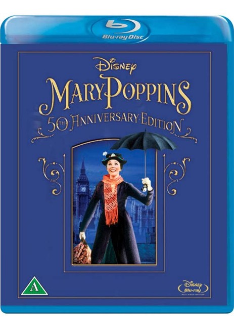 Mary Poppins - 50-Års Jubilæumsudgave (Blu-Ray)