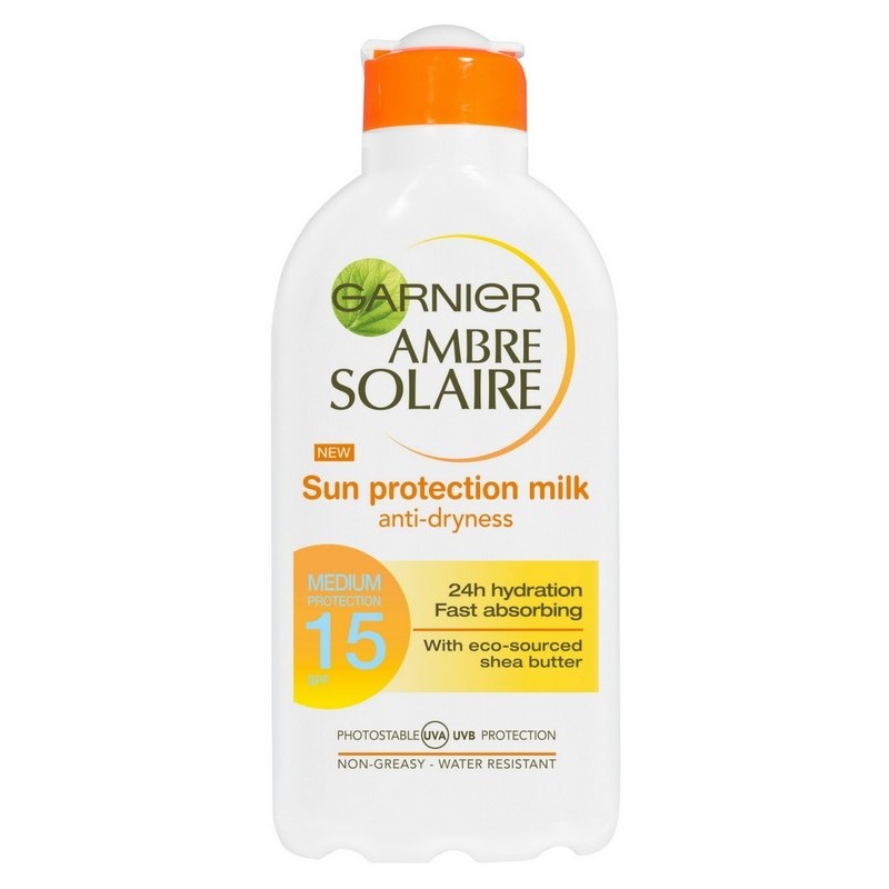 Garnier - Ambre Solaire - Sun Protection Milk 200 ml - SPF 15