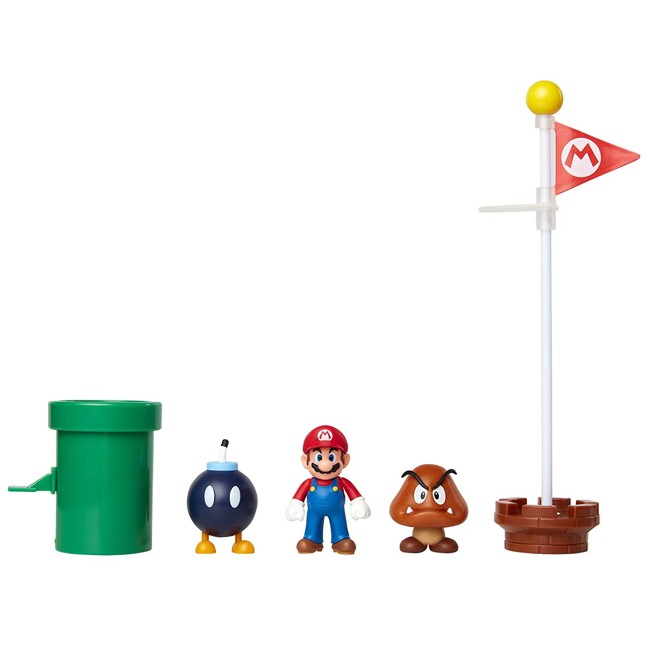 Super Mario - Acorn Plains Diorama Set (85987)