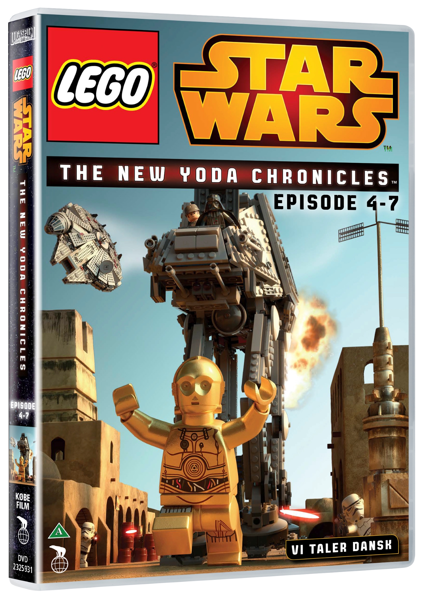 Aktuator sammenholdt snak Køb LEGO Star Wars: The Yoda Chronicles, Episode 4-7 - DVD