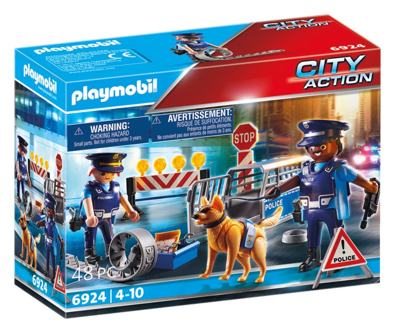 Playmobil - Police Roadblock (6924)