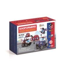 Magformers - Amazing Police Rescue set, 26 pc (3069)