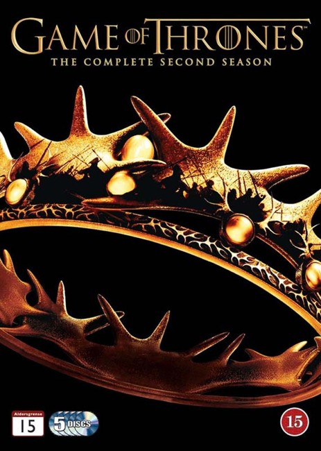 Game of Thrones: Sæson 2 - DVD
