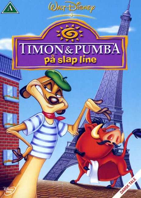 Disneys - Timon Og Pumba På Slap Line / Dining Out With Timon And Pumbaa - DVD