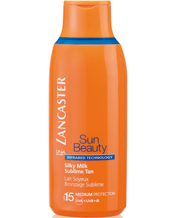 Lancaster - SUN BEAUTY silky milk face & body SPF15 - 175 ml
