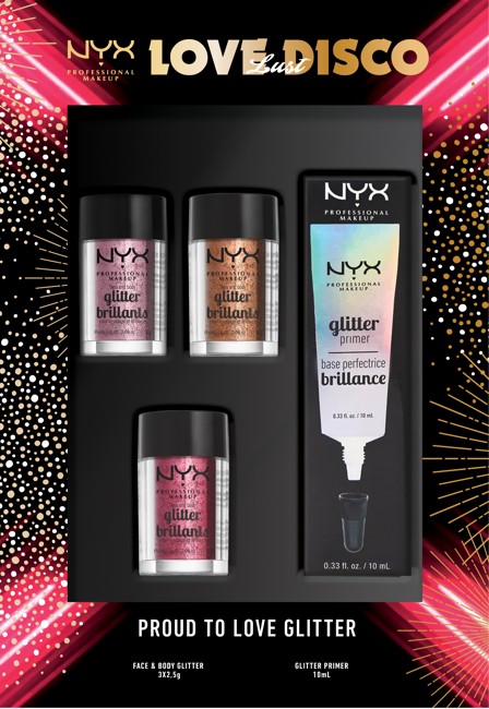 NYX Professional Makeup - Glitter Set - Love
