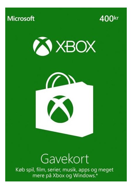 Microsoft Xbox Live Gift Card 400 Kroner (Xbox 360/Xbox One)