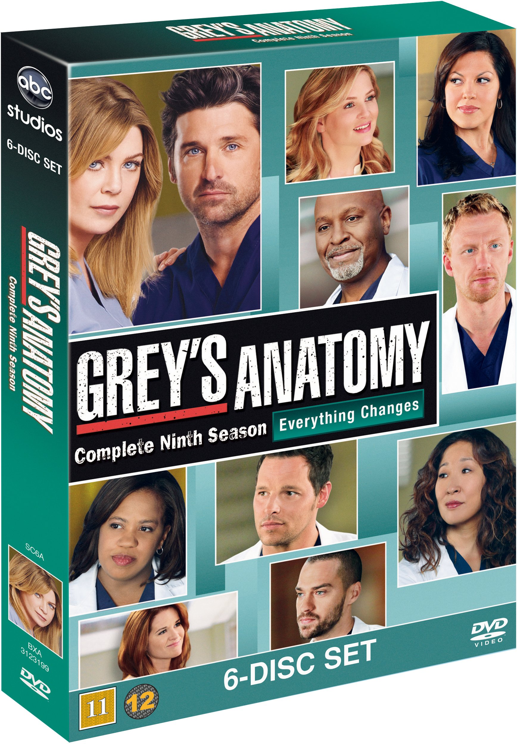 Buy Greys Anatomy/Greys Hvide Verden - saeson 9 - DVD