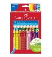 Faber-Castell - Colour Grip Farveblyanter - Æske med 36 stk (112442)