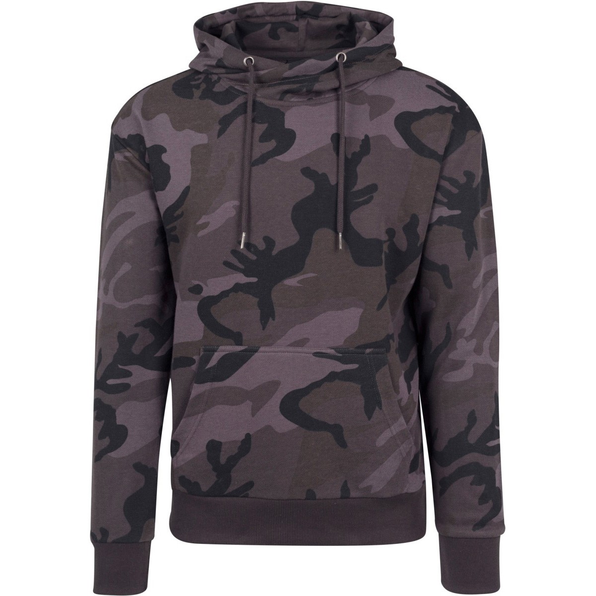 Urban Classics Herren Kapuzenpullover – Mit Reißverschluss Und Hohem Kragen