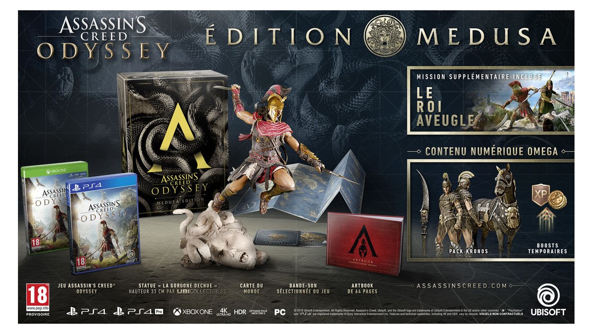 Assassin’s Creed: Odyssey Medusa Collector’s Edition