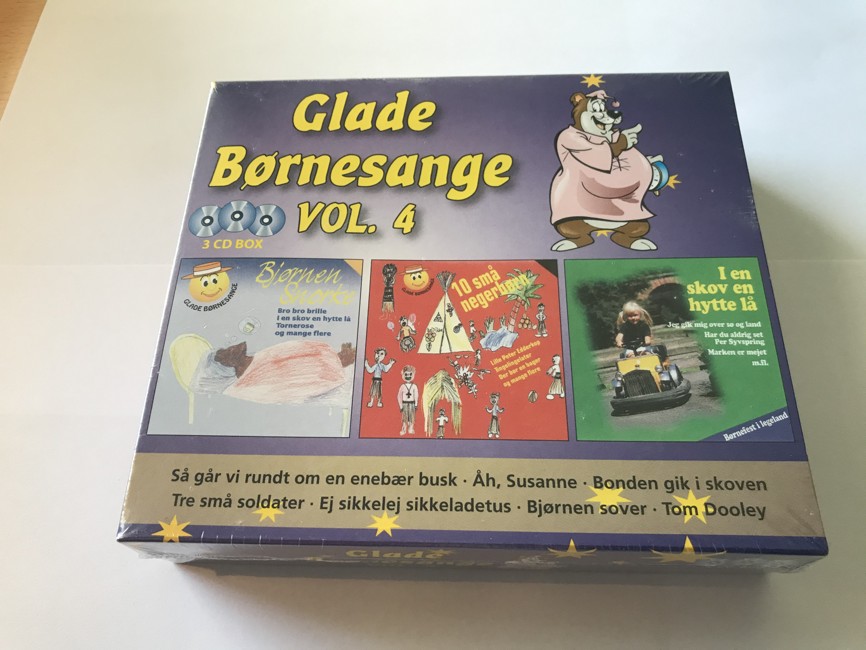 Glade børnesange vol4 - 3CD