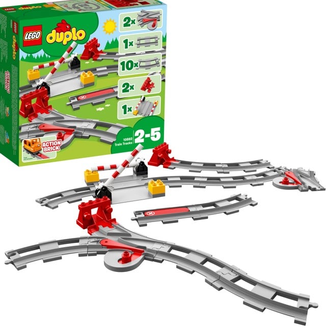 LEGO Duplo - Eisenbahn Schienen (10882)