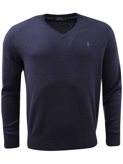 Ralph Lauren 'Long Sleeve' Sweater - Hunter Navy