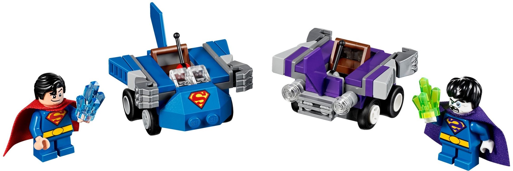 LEGO Super Heroes - Mighty Micros: Superman mod Bizarro (76068)