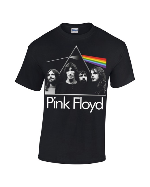 Pink Floyd - Dark Side Of The Moon Band  T-Shirt