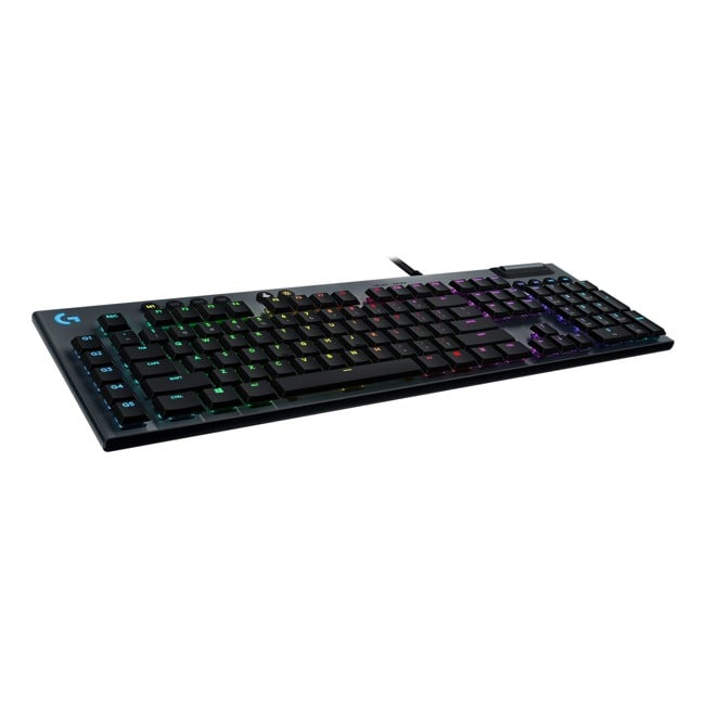 Logitech - G815 LIGHTSYNC RGB Mechanical Gaming Keyboard – GL Tactile - CARBON - PAN - NORDIC