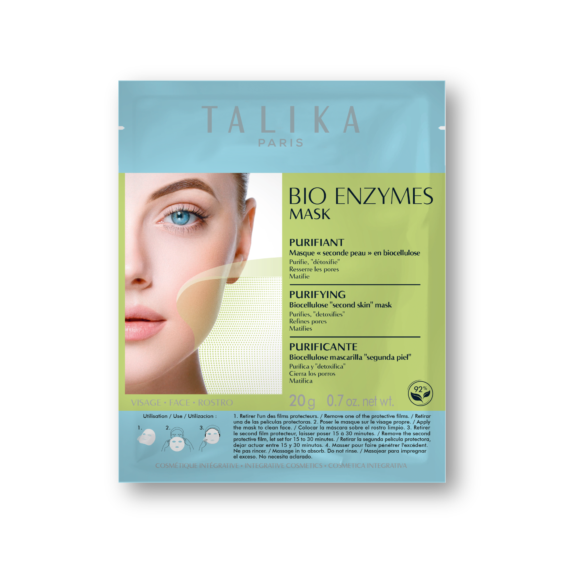 Talika -  Bio Enzymes Purifying Sheet Mask