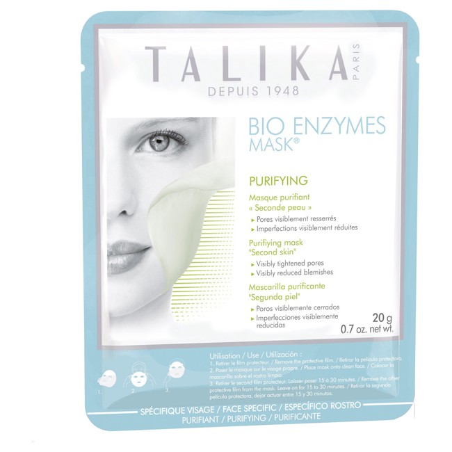 Talika -  Bio Enzymes Purifying Sheet Ansigtsmaske
