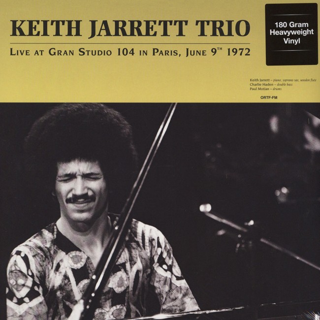 Keith Jarrett Trio Live At Gran Studio 104 In Paris June 9th 1972 - 2Vinyl