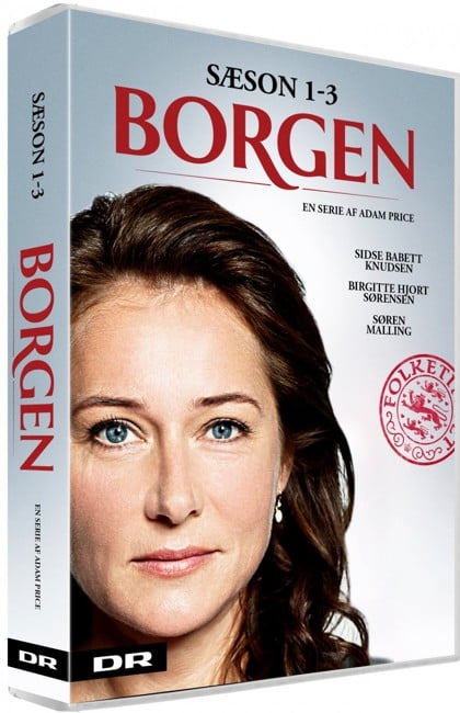 Borgen Sæson 1-3 - DVD