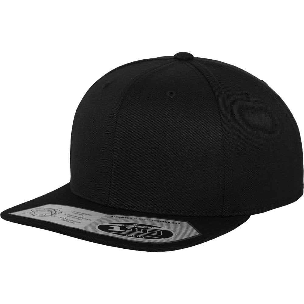 Buy Flexfit 110 Fitted Snapback Cap - black - One Size