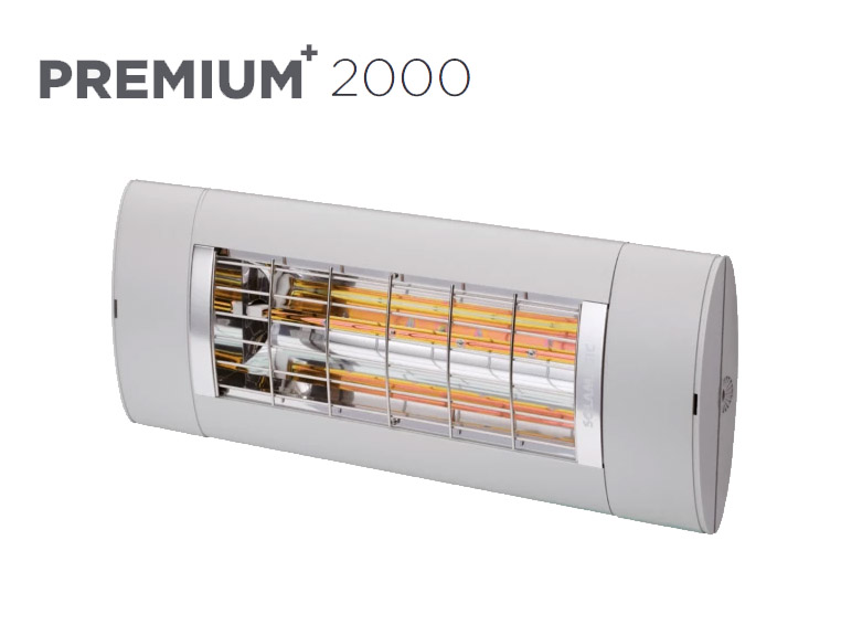 Solamagic - 2000 Premium+ -Patio Heater - Titanium - 5 Years Warranty