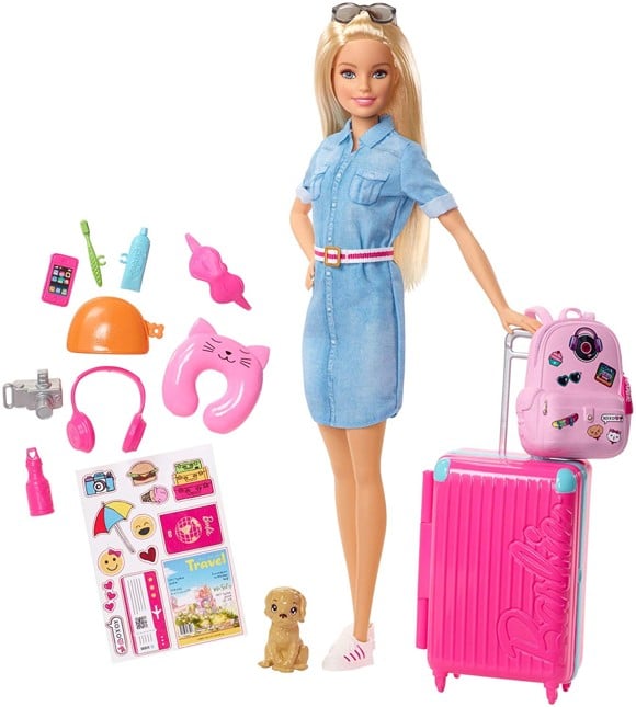 Buy Barbie - Travel Doll (FWV25)