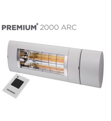 Solamagic - PREMIUM+ 2000 ARC-varmelampe - 5 Års Garanti