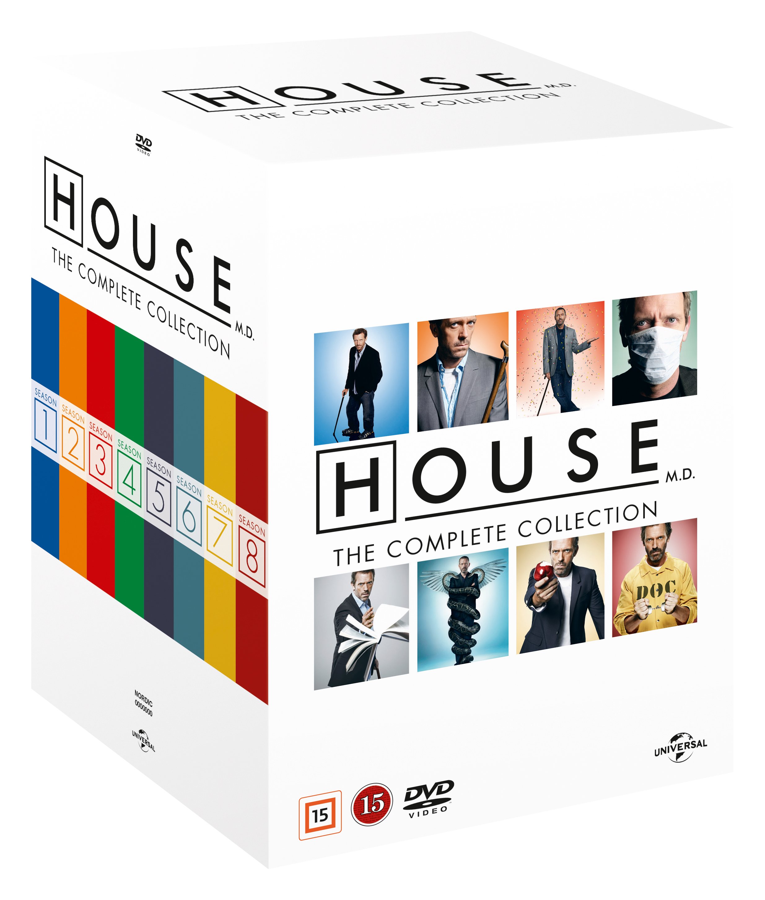 Buy House M.D. - Complete Box Season 1-8 (46 disc) - DVD - Free