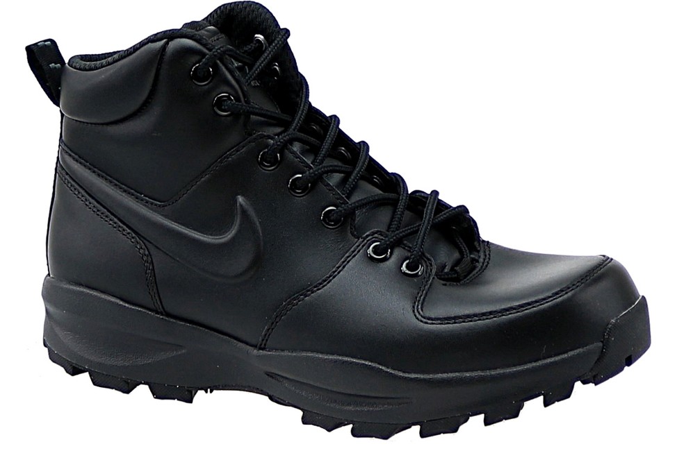 Nike Manoa Lthr 454350-003, Mens, Black, trekking shoes