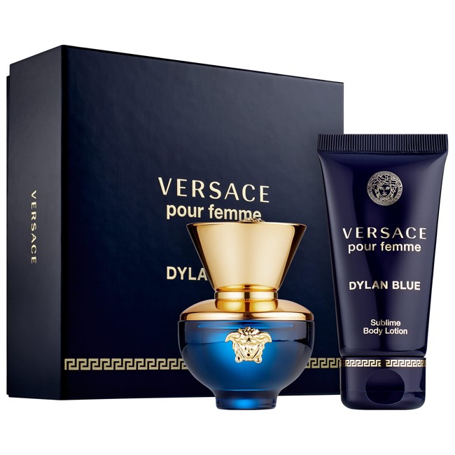 Versace - Dylan Blue Femme EDP 50 ml + Body Lotion 50 ml - Gavesæt