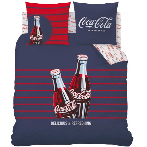 Køb Coca Cola Lines - Duvet cover - Twin beds - 240 x 220 cm