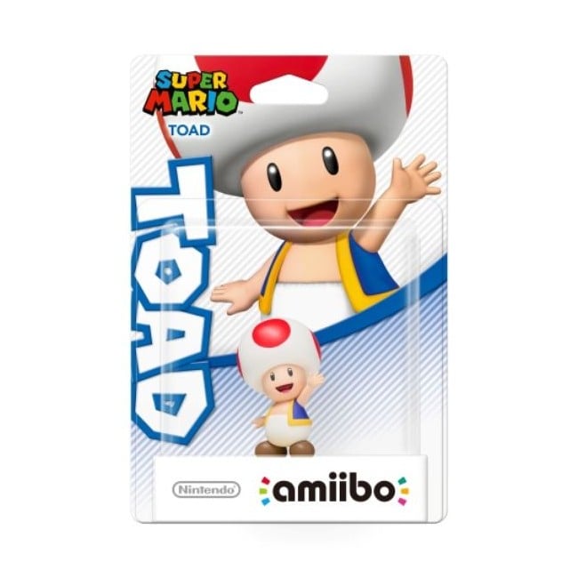 Nintendo Amiibo Figuur Toad (Super Mario Bros. Collection)