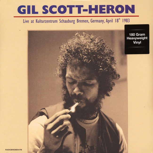 Gil Scott-Heron - Kulturzentrum Schauburg Bremen Germany April 18 1983 - Vinyl
