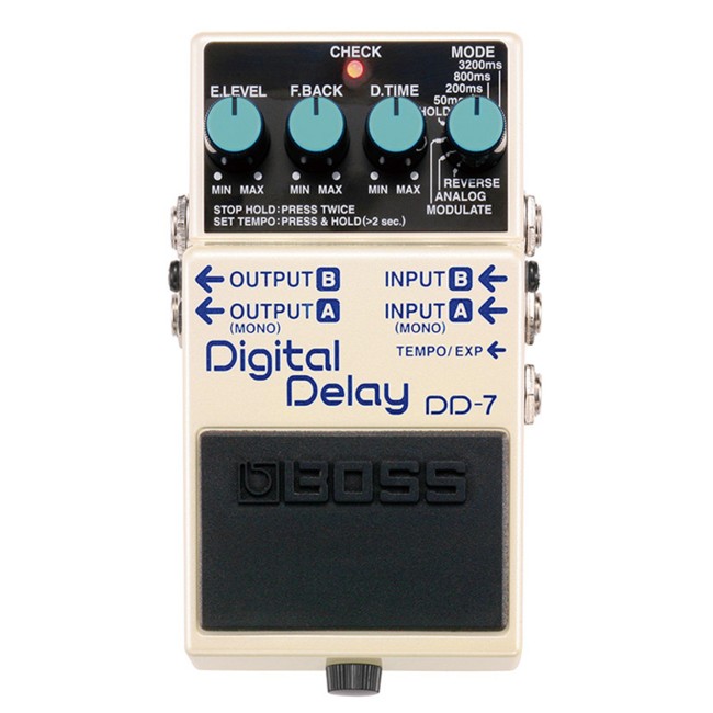 Boss - DD-7 Digital Delay - Guitar Effekt Pedal