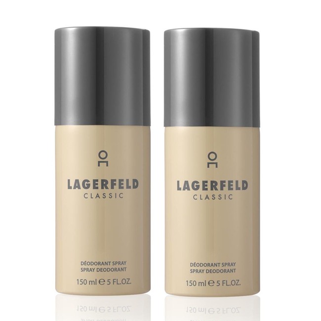 Karl Lagerfeld - 2x Classic Deodorant Spray 150 ml