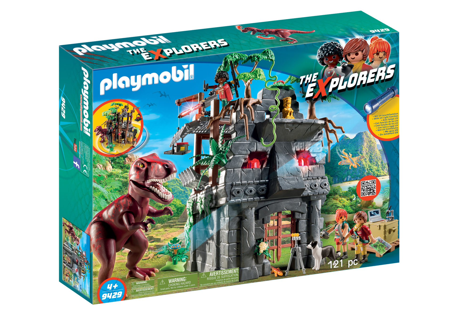 Henholdsvis Utilfreds automatisk Køb Playmobil - Lejr med T-Rex (9429)