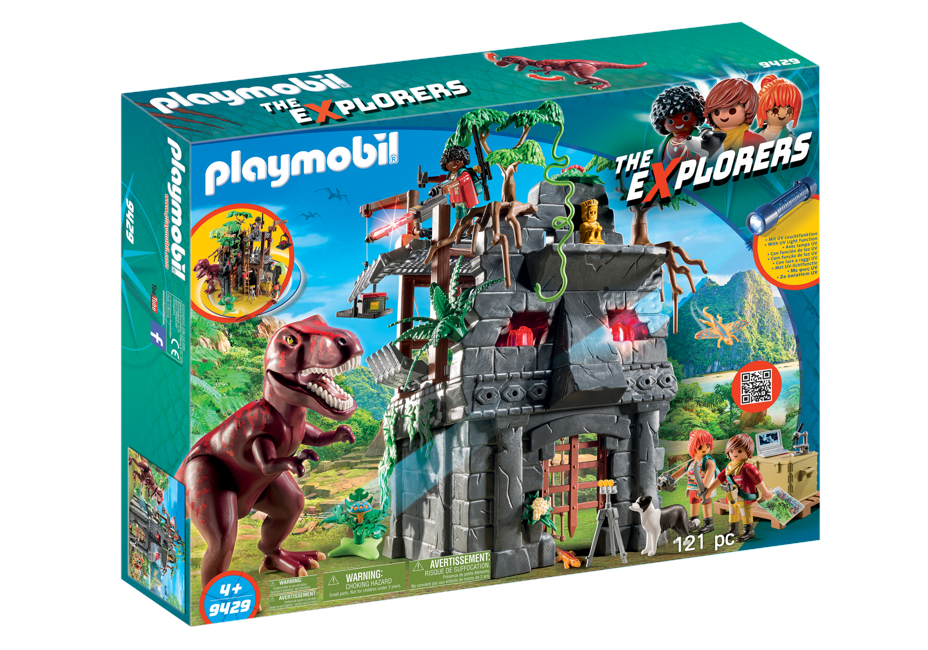 Playmobil - Lejr med T-Rex (9429)