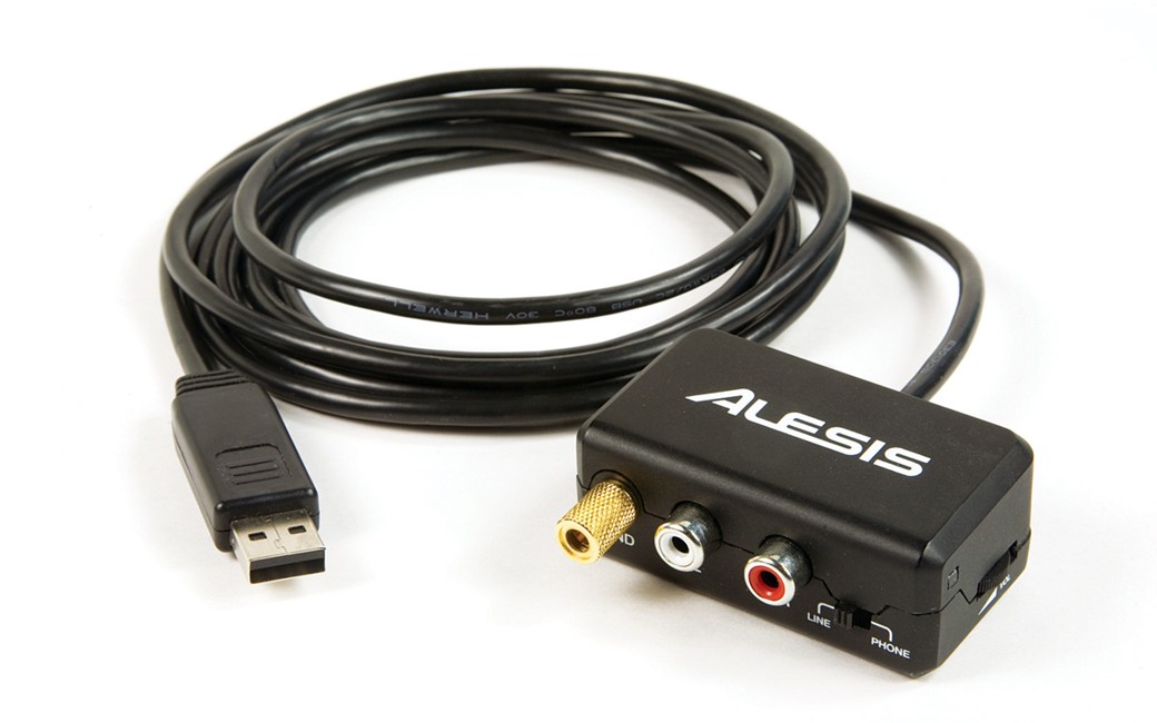 Alesis - PhonoLink - Stereo RCA (Phono) -> USB Audio Interface Kabel