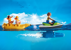 Playmobil - Vandscooter med bananbåd (6980) thumbnail-4