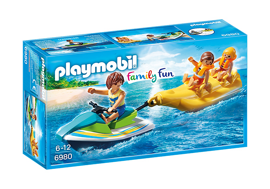 Playmobil - Vandscooter med bananbåd (6980)