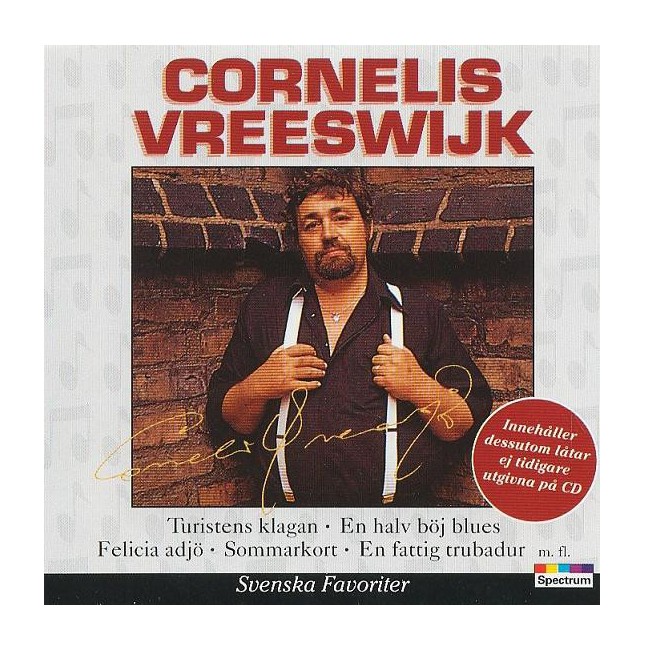 Vreeswijk Cornelis/Svenska Favorit. - CD